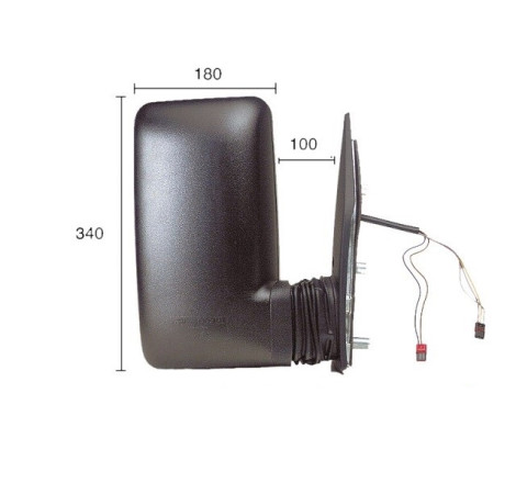Retrovisor eléctrico...