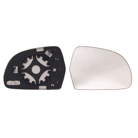Cristal de espejo retrovisor derecho calefactable convexo Audi A3 y A3 Sportback 8P fase 3 2008-2010