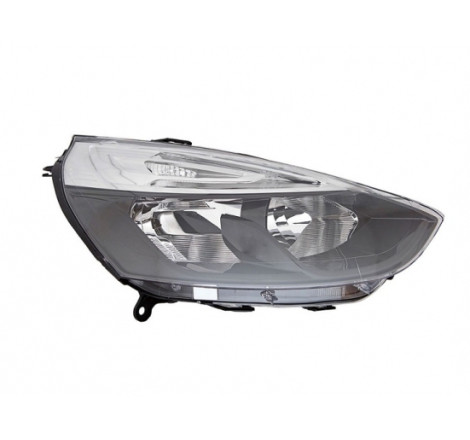 Faro triangular negro lado...
