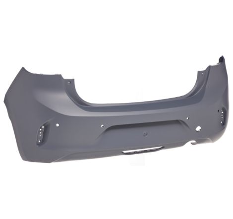 Pare-choc arrière à peindre avec 4 trous radars et caméra Opel Corsa F depuis 2019