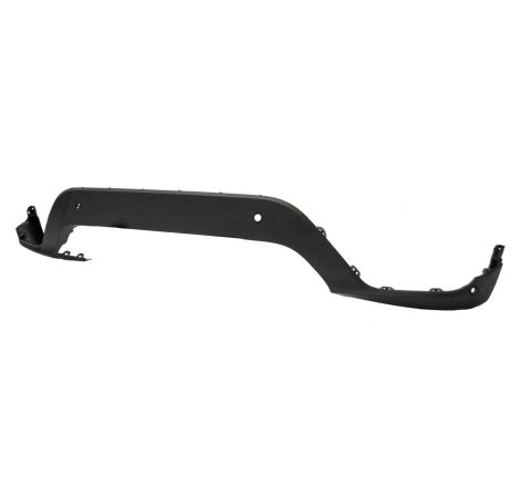 Spoiler de pare-choc avant noir avec trous radars BMW X3 2 F25 phase 2 2014-2017