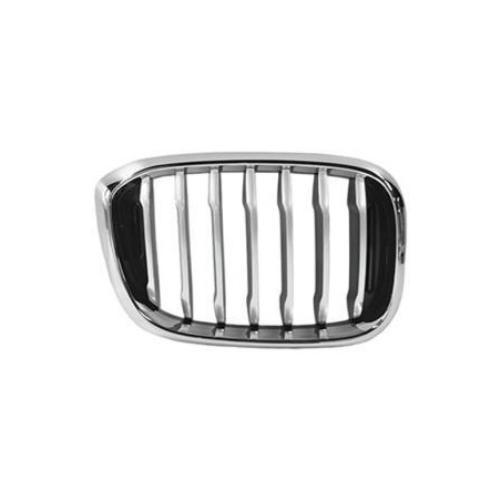 Rejilla de calandra delantero derecho negro y cromado X-LINE BMW X3 G01 fase 1 2017-2021