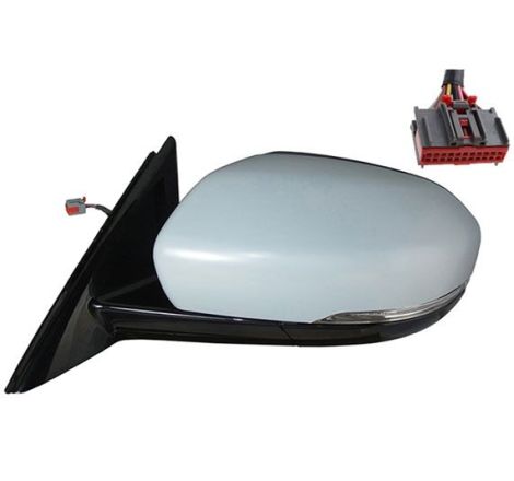 Retrovisor abatible eléctricamente izquierdo imprimado calefactable cortesía side sonda Land Rover Evoque 1 fase 1 2011-2015