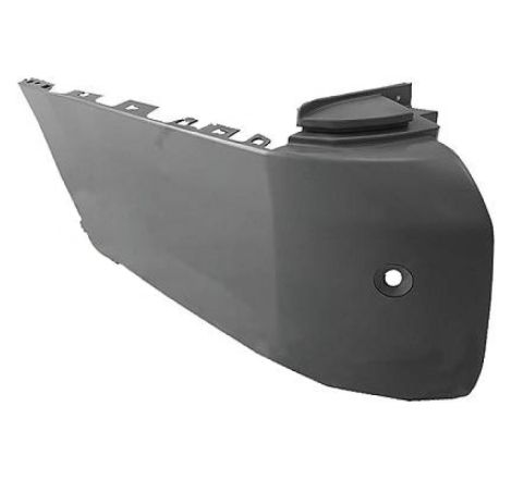 Canto de parachoques trasero izquierdo imprimado con agujero para radar Peugeot Expert chasis largo desde 2016