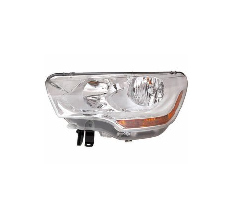 Phare Optique avant gauche CITROËN C4 II phase 1, 2010-2014, H7+H1, Neuf.