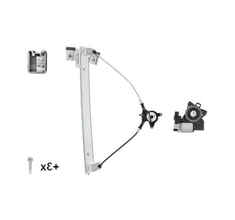 Mécanisme de lève-vitre électrique avant droit 5 portes Mazda 2 2003-2007