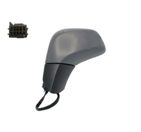 copia de Opel Mokka 2012-2016 Espejo retrovisor eléctrico izquierdo calefactado para pintar base negra