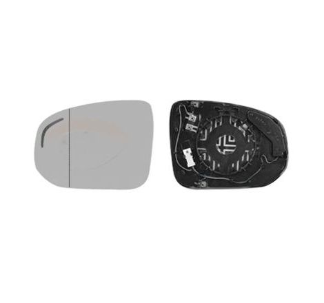 Verre de rétroviseur gauche chauffant asphérique side Volvo XC60 2 depuis 2017