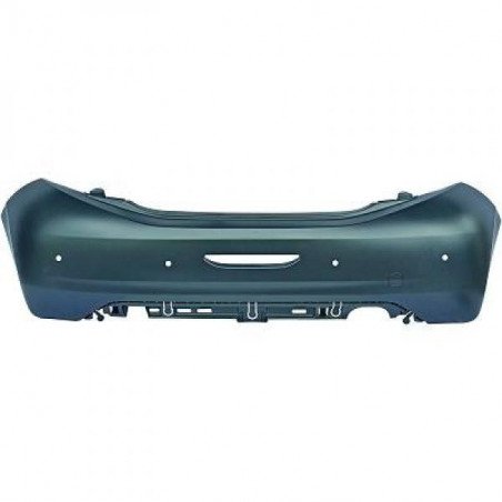 Parachoques trasero imprimado con huecos para sensores de radar Peugeot 208 2012-2019