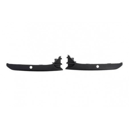 Molduras de parachoques delantero negros con huecos para sensores de radar Renault Clio 4 fase 2 2016-2019