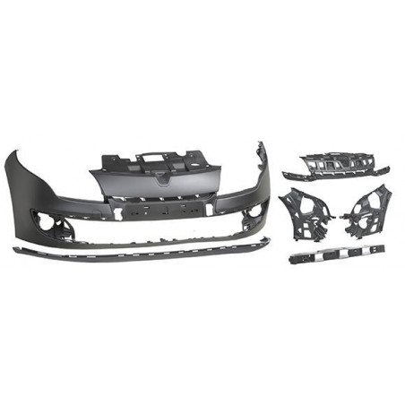 Parachoques delantero imprimado 5 puertas Renault Megane 3 fase 2 2012-2014 PREMIUM