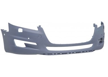 Parachoques delantero imprimado con huecos para lavafaros y sensores de radar Peugeot 508 2011-2014