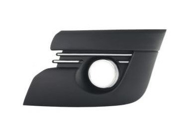 Rejilla de parachoques delantero izquierdo negra con hueco para faro antiniebla Peugeot 3008 2009-2013
