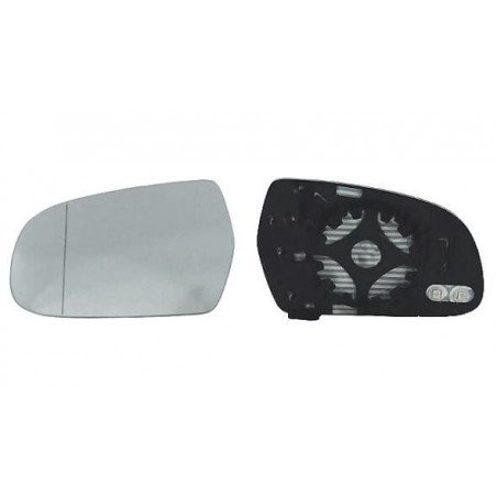 Cristal de espejo retrovisor izquierdo asférico calefactable Audi A3 y A3 Sportback 8P fase 3 2010-2012