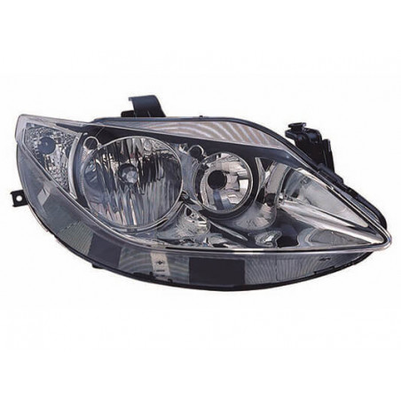Faro delantero derecho cromado H7/H7 Seat Ibiza 4 6J5, 6P1 fase 1 2008-2012