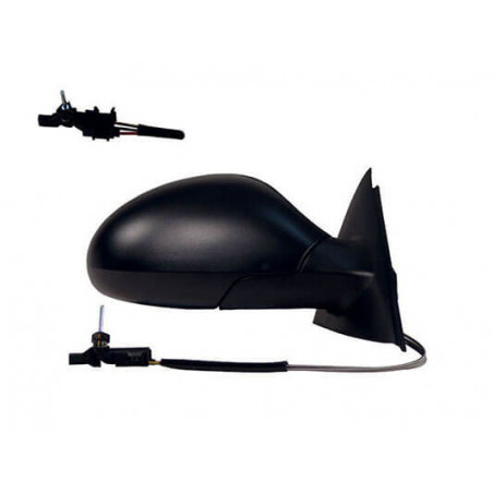 Retrovisor manual derecho negro Seat Ibiza 3 6L1 2002-2008