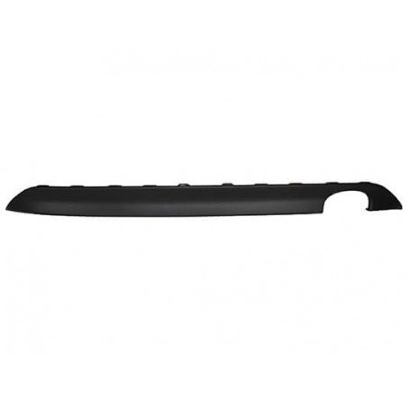 Spoiler de parachoques trasero negro salida escape Peugeot 208 2012-2019