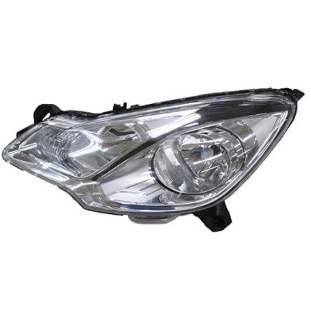 Faro delantero izquierdo negro Citroen C3 2 fase 2 2013-2016
