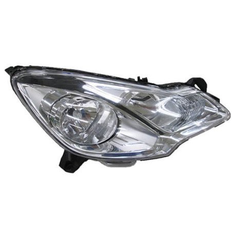 Faro delantero derecho negro Citroen C3 2 fase 2 2013-2016