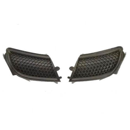 Rejillas tapas de faros antiniebla negras de parachoques delantero Kit Peugeot 308 fase 1 2007-2011